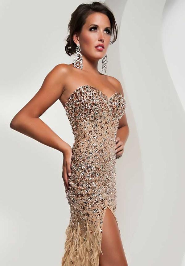 Images of Beaded Prom Dresses - Reikian